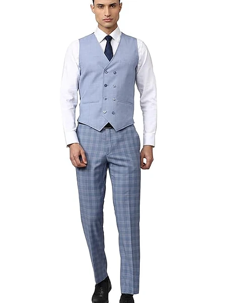 Blue Check four piece suit
