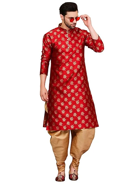 Image of Jacquard Kurta - 8