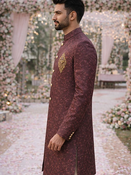 Image of SHERWANI FOR MENS-1 - 4