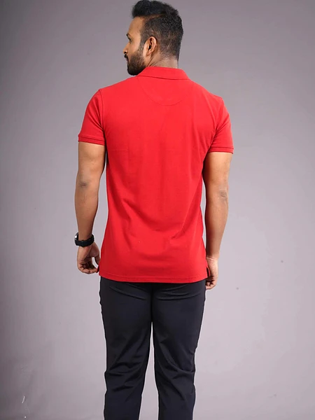 Image of PC Matty Slim Fit T-Shirt - Red - 3