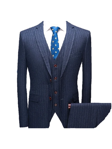 Customized Wedding  Blazer  3 Piece Suit Slim Fit