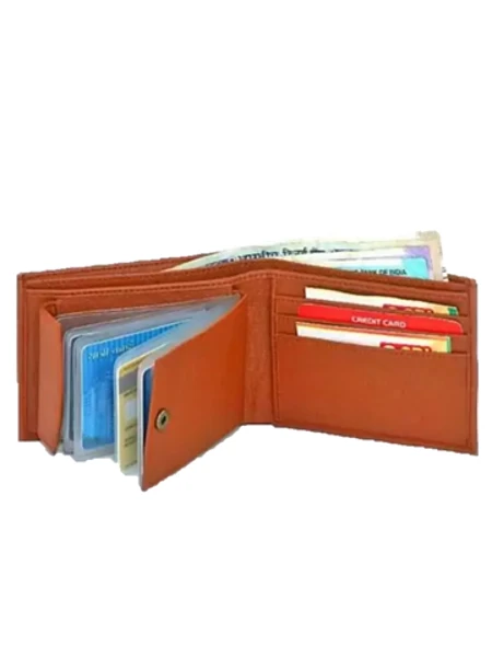 Image of Tan Synthetic Belt and  Wallet Combo Offer - 3