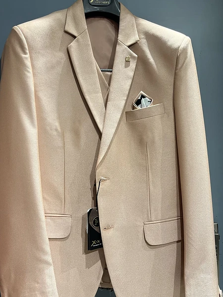 Image of THREE PIECE SUIT(HALF-PEACH) - 2