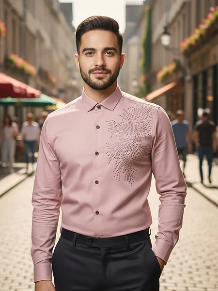 Elegant Pink Edition Shirt