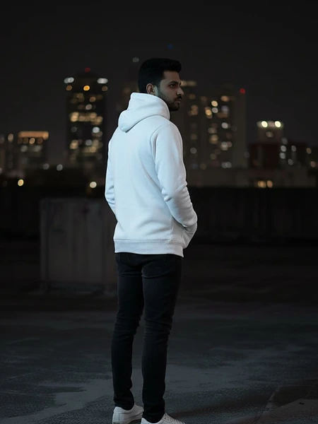 Image of Printed Hoodie - 2