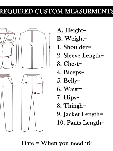 Image of Men's Maroon Tuxedo Suit: Tailored Fit Wedding Groom Attire - 4