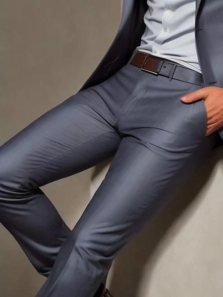 Image of Grey 2 Button Suits Beach Luxury Party’s - 3