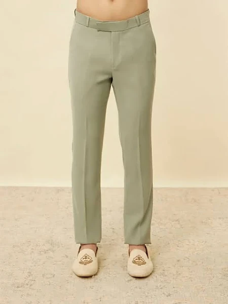 Image of Men's Single-Breasted Two-Piece Party Suit - 4