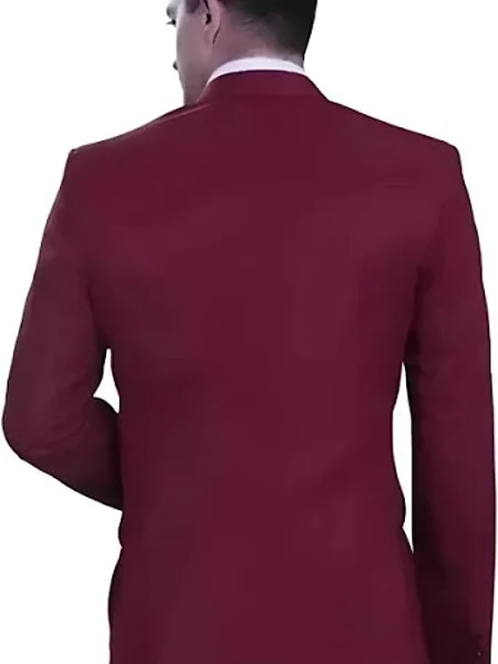 Image of Maroon Blazer for Men - 3